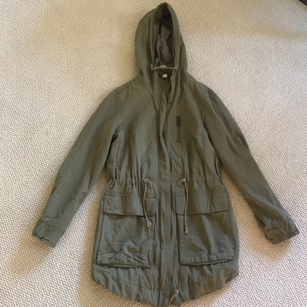 Army green trooper jacket